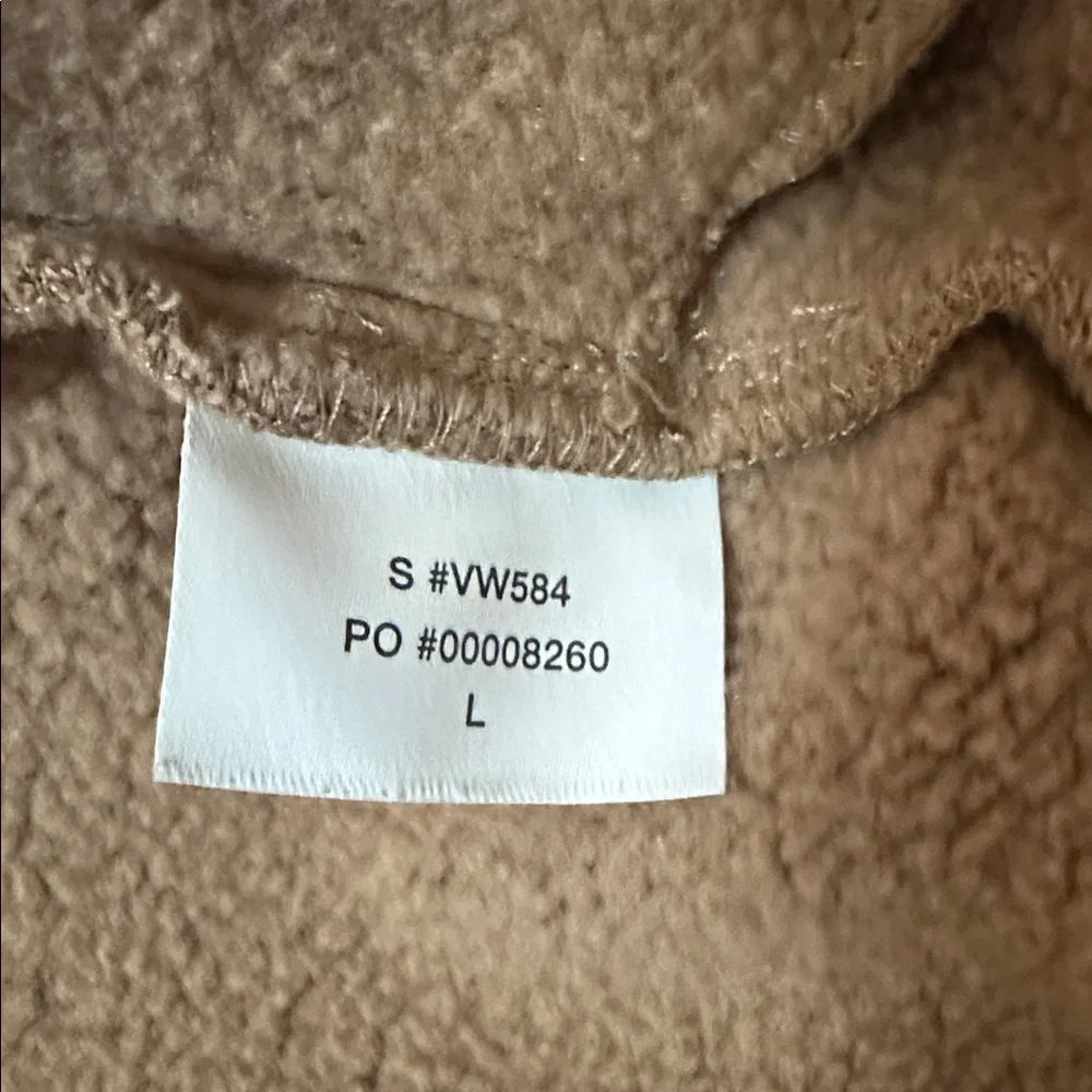 Vuori Restore Button Down Shirt Jacket Size Large Tan Light Brown - Picture 5 of 11